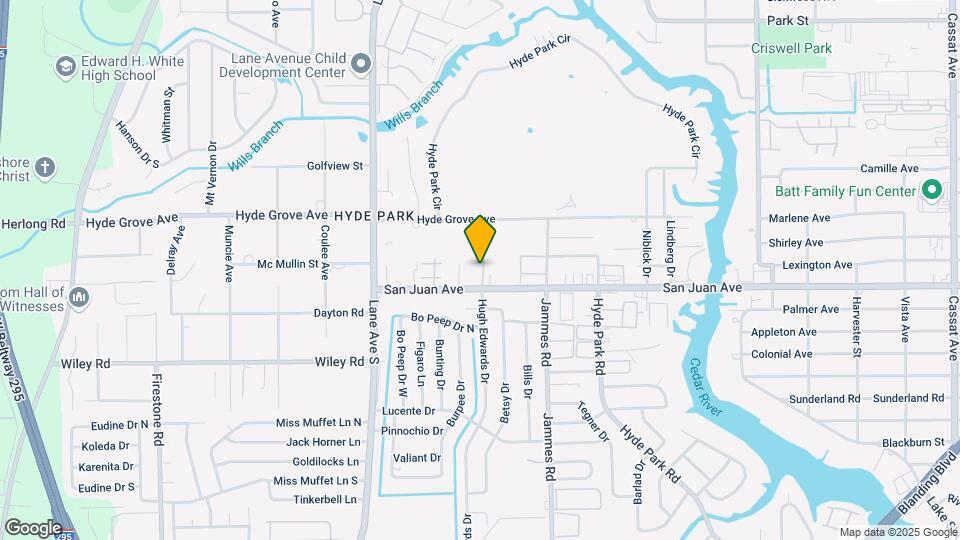 6511 San Juan Ave Map and Location Details