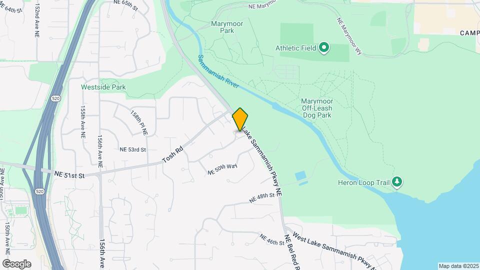 16511 NE 50th St Map and Location Details