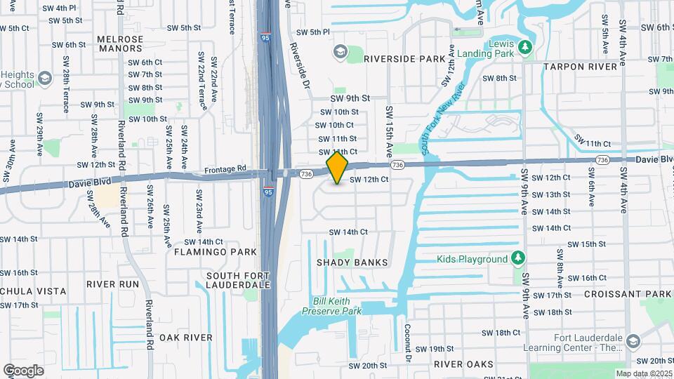 1721 SW 13th St Map and Location Details