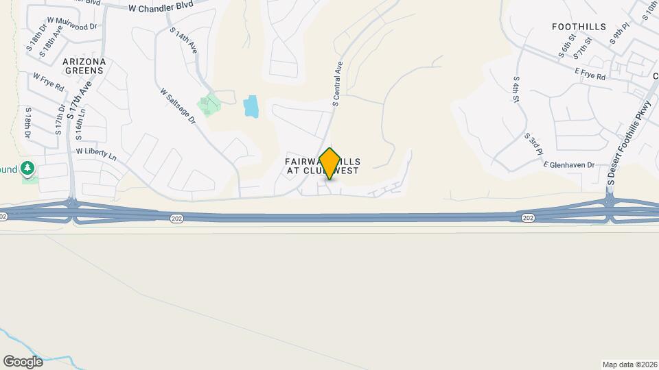 16833 S Magenta Rd Map and Location Details