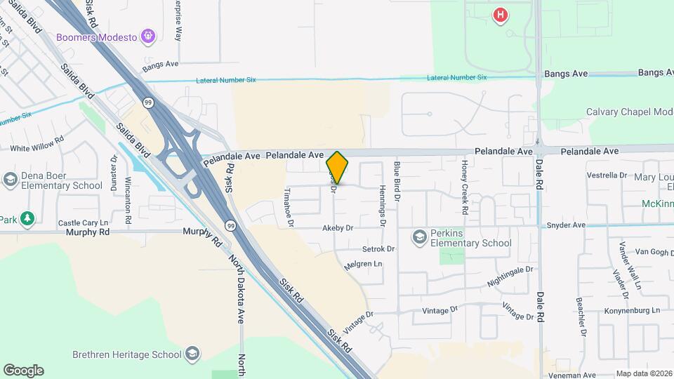 4040 Gagos Dr Map and Location Details