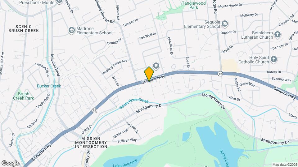 4942 Sonoma Hwy Map and Location Details