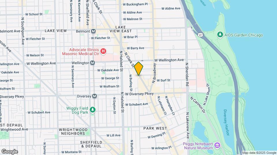 2868 N Orchard St, Unit 1 Map and Location Details