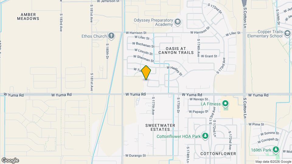 1036 S 177th Dr, Unit 203 Map and Location Details