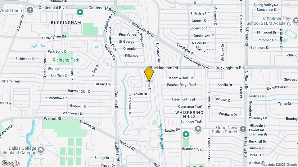 13235 Fall Manor Dr Map and Location Details