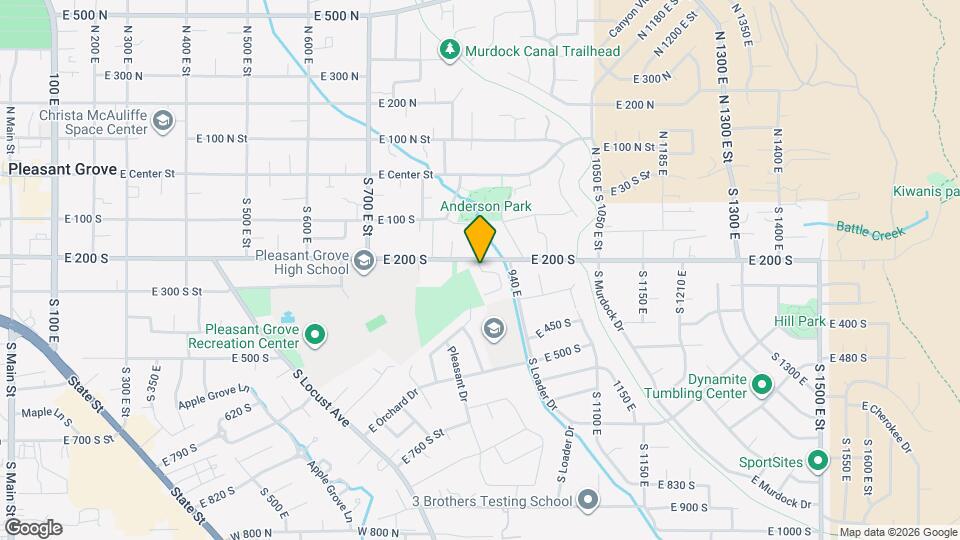 230 S Cherry Hill Dr, Unit Unit 1 Map and Location Details
