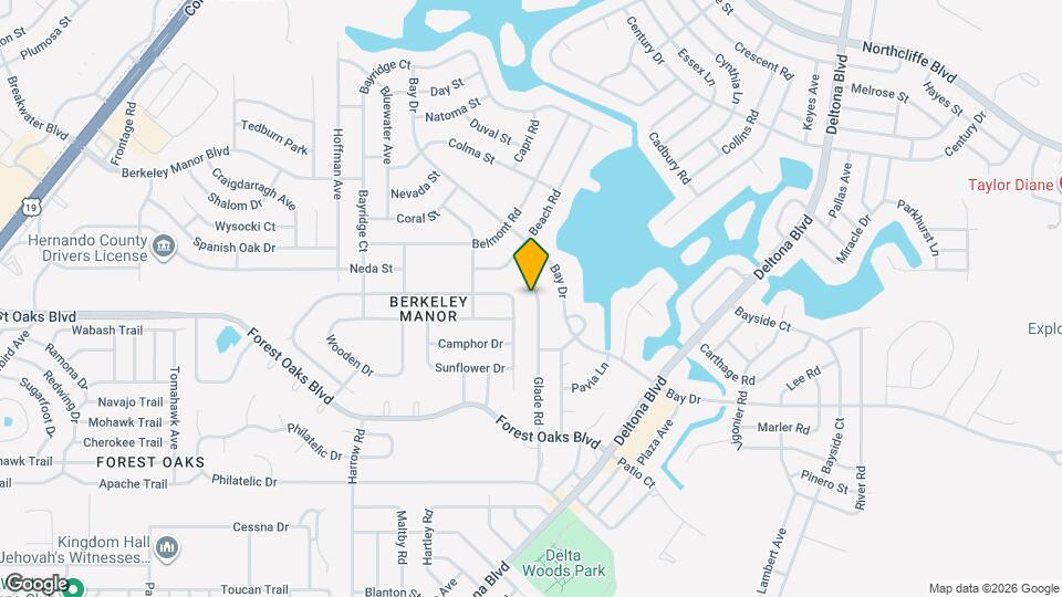 4181 Glade Rd Map and Location Details