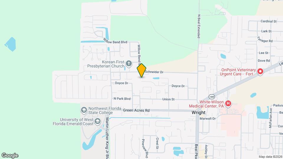 1807 Whispering Oaks Ln Map and Location Details
