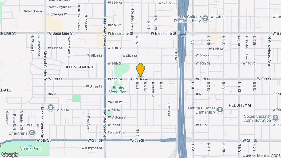 1083 W 9th St Mapa y Detalles de la Ubicación