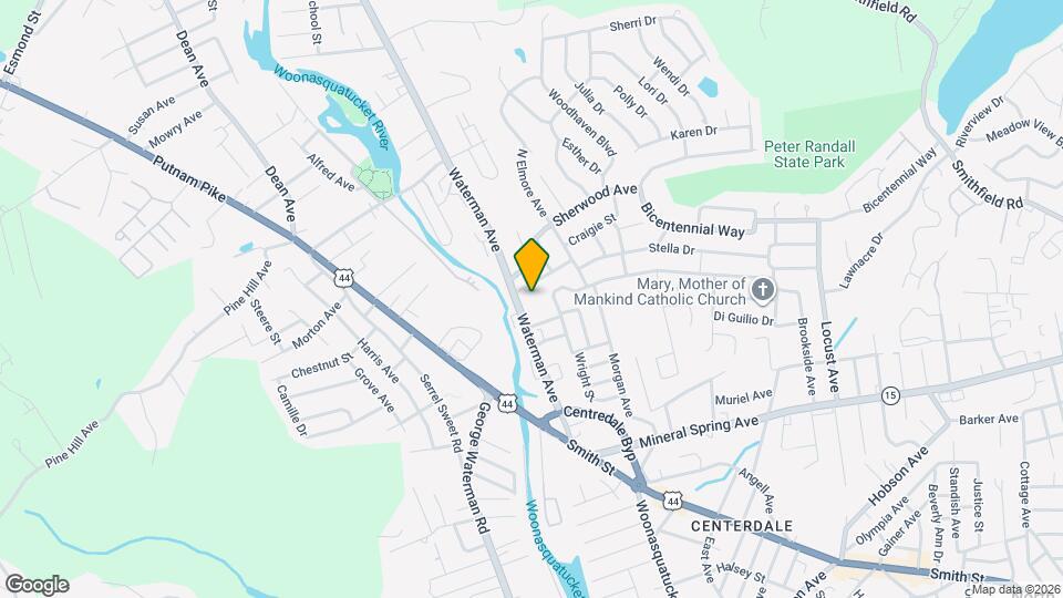 93 Waterman Ave Map and Location Details