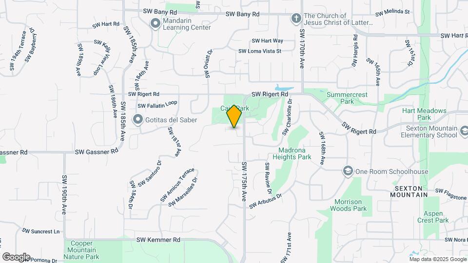 17542 SW Sunview Ln Mapa y Detalles de la Ubicación