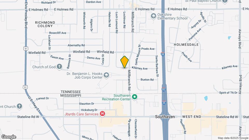1645 Kilarney Ave Map and Location Details