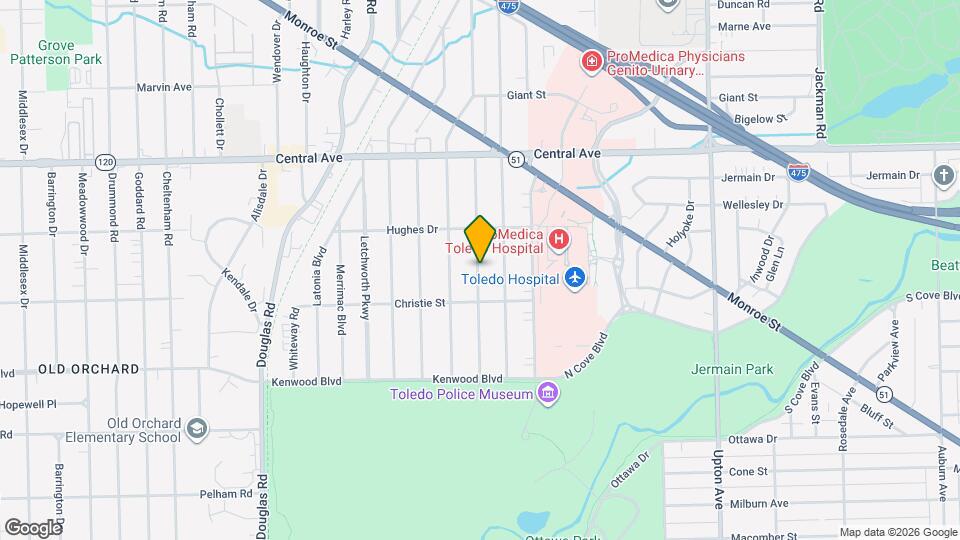 2736 Gunckel Blvd Map and Location Details