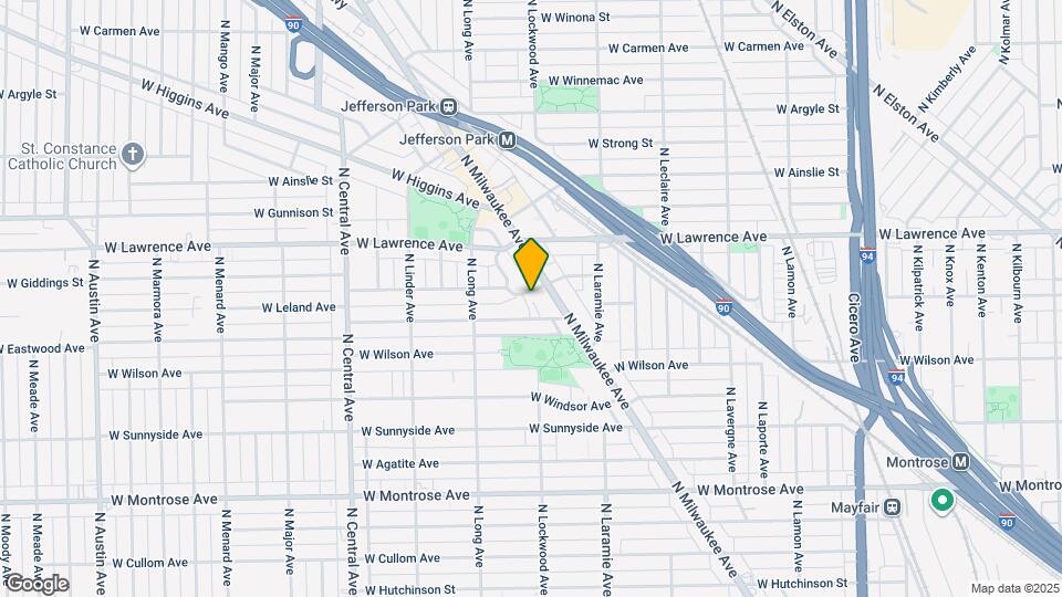 5319 W Giddings St, Unit 1 Mapa y Detalles de la Ubicación