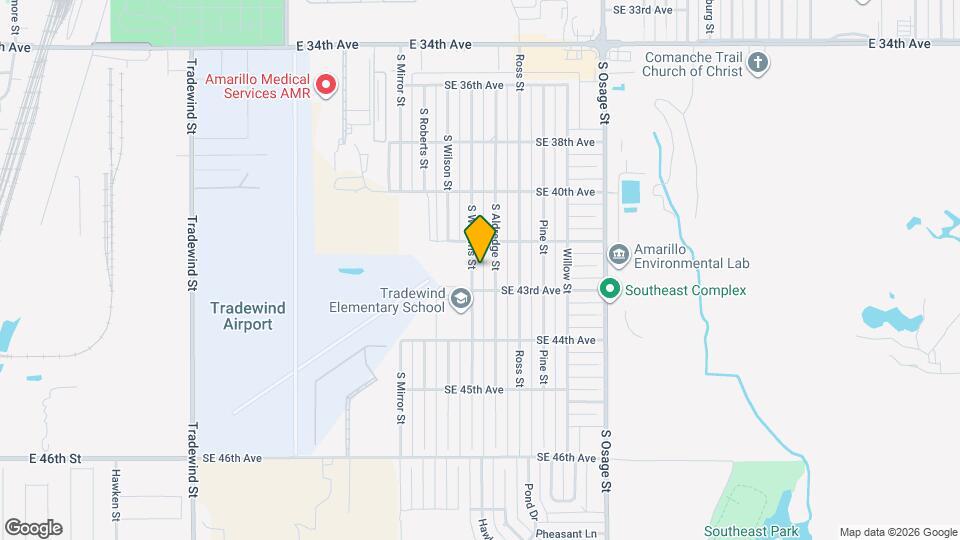 4217 S Williams St Map and Location Details