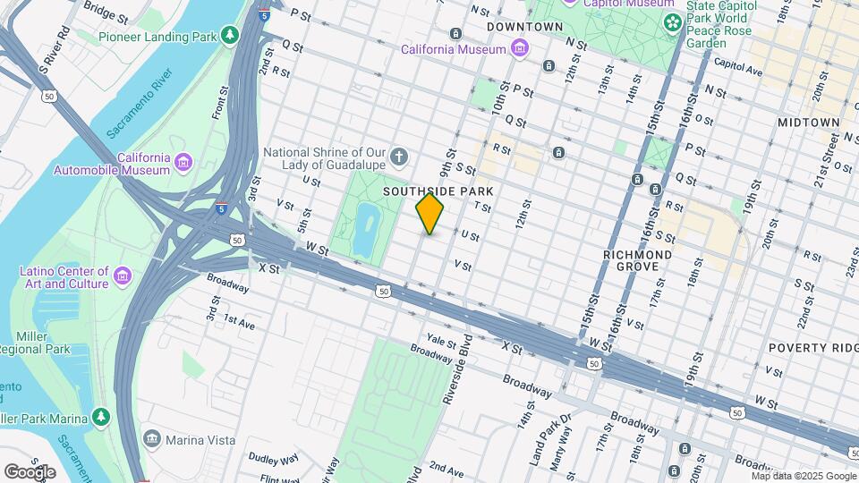 2117 9th St Map and Location Details