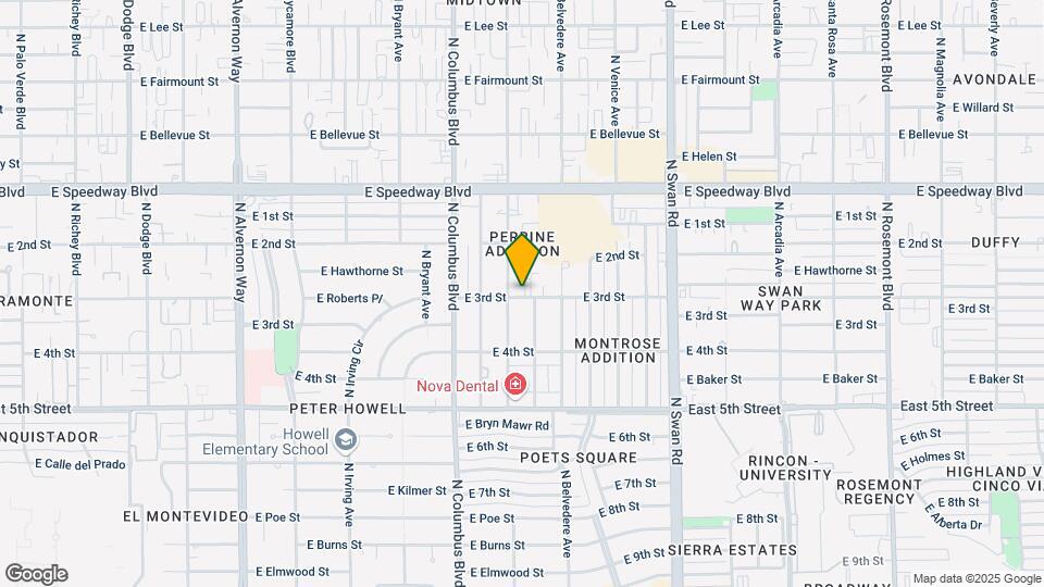 4413-4415 E 3rd St Mapa y Detalles de la Ubicación