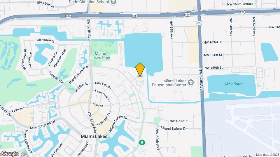 15525 N Miami Lakeway Mapa y Detalles de la Ubicación