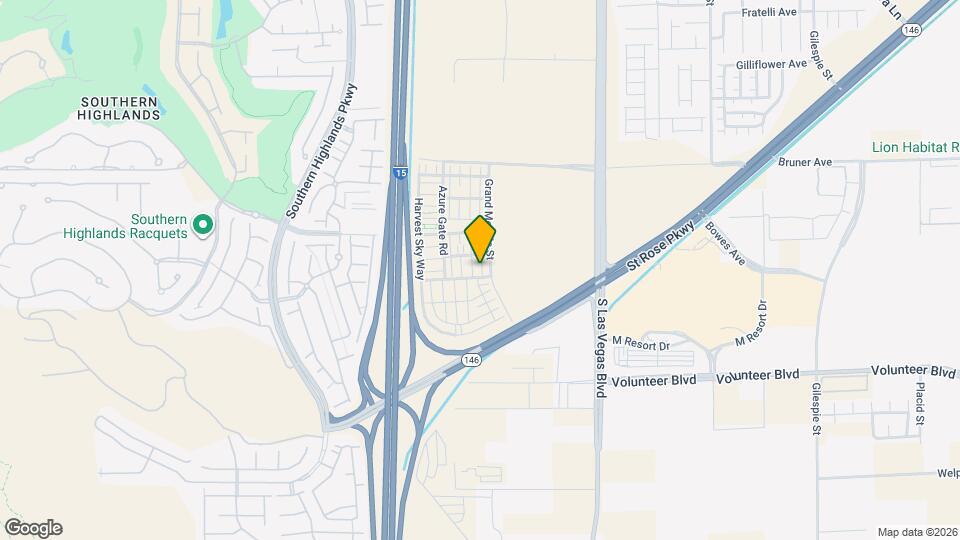 12283 Radiant Sunrise Rd Map and Location Details