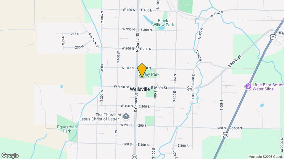 50 N Center St Map and Location Details