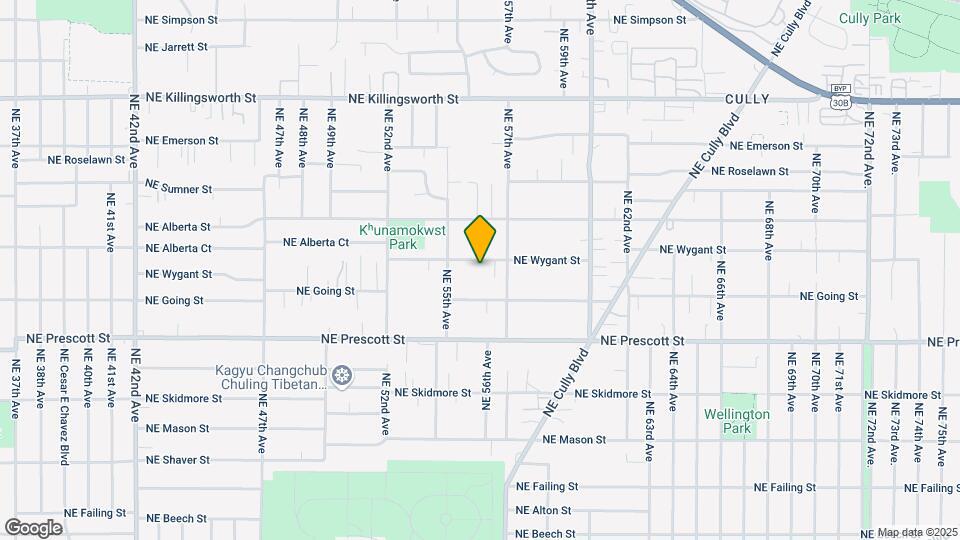 5604 NE Wygant St Mapa y Detalles de la Ubicación