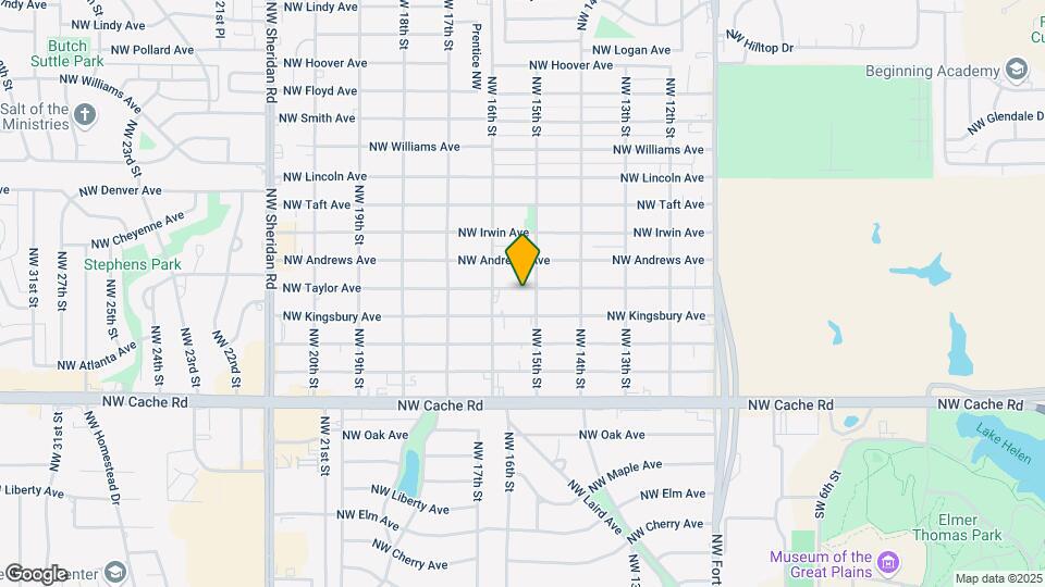 1504 NW Taylor Ave Map and Location Details