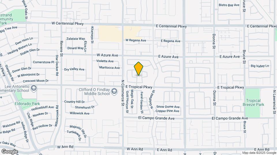 6028 Sierra Lakes St Map and Location Details