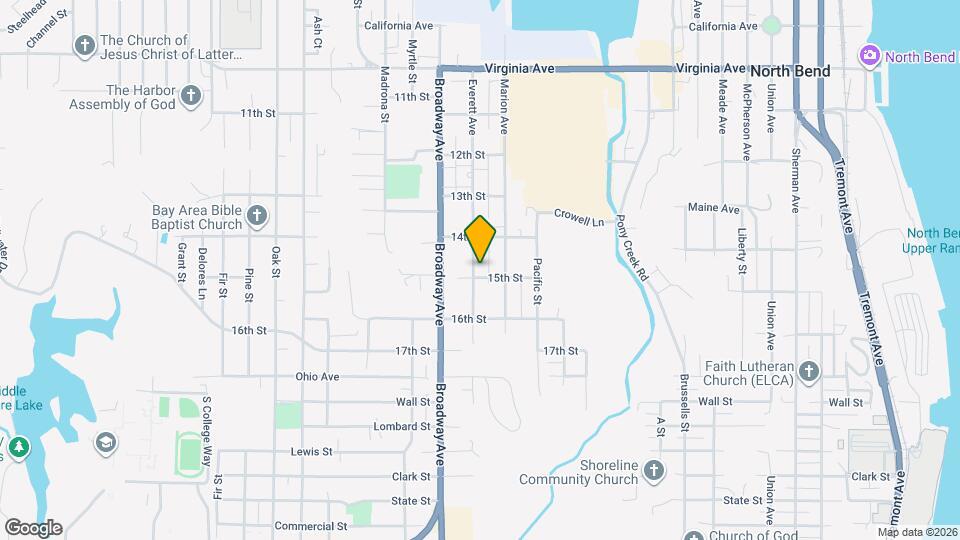 1886 15th St Map and Location Details