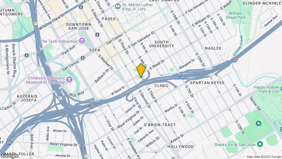 627 S 3rd St Mapa y Detalles de la Ubicación