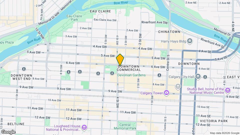 606 4 Street Southwest Map and Location Details