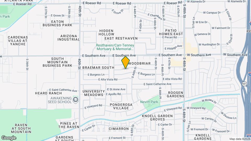 4335 E Nancy Ln Mapa y Detalles de la Ubicación