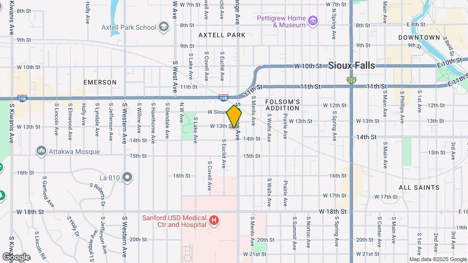 509 S Grange Ave Map and Location Details