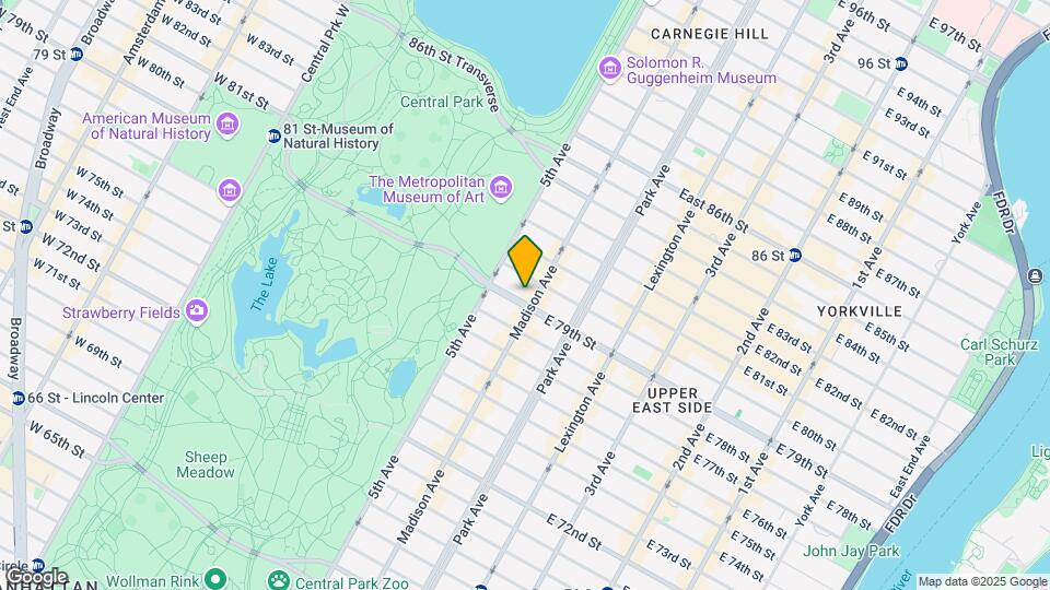 27 E 79th St Map and Location Details