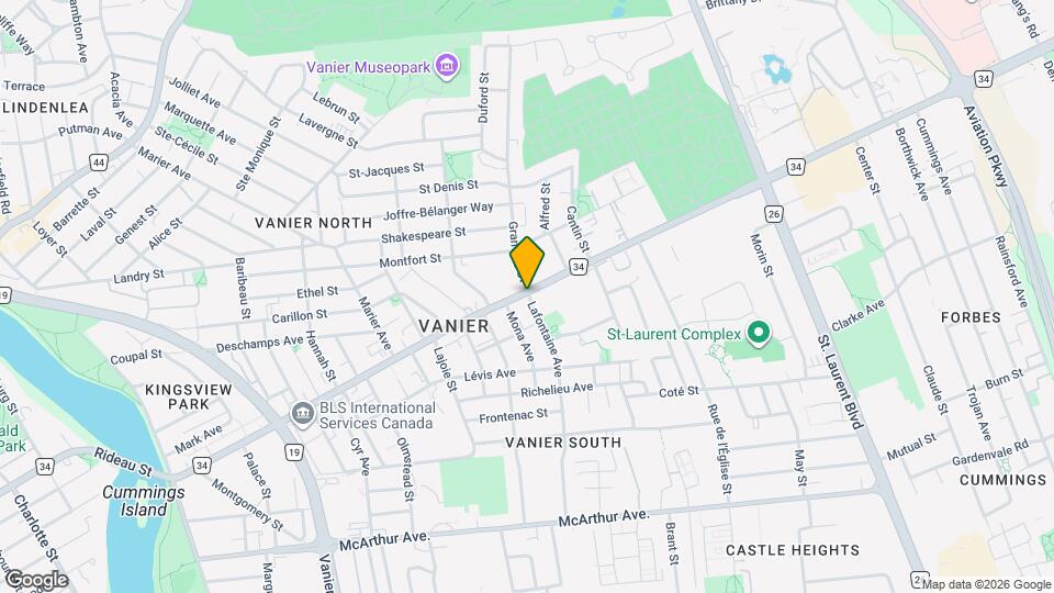 200 Lafontaine Ave Map and Location Details