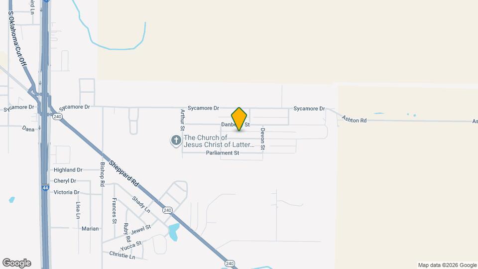 1311 Amherst St Map and Location Details