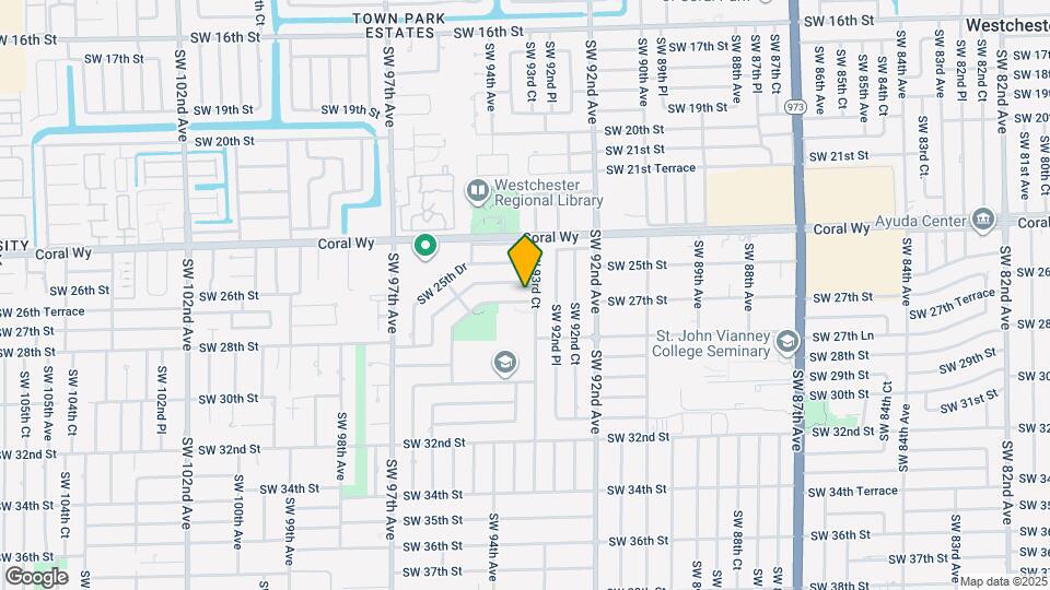 9331 SW 27th St Map and Location Details