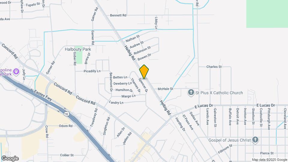 5470 Spencer Dr Map and Location Details