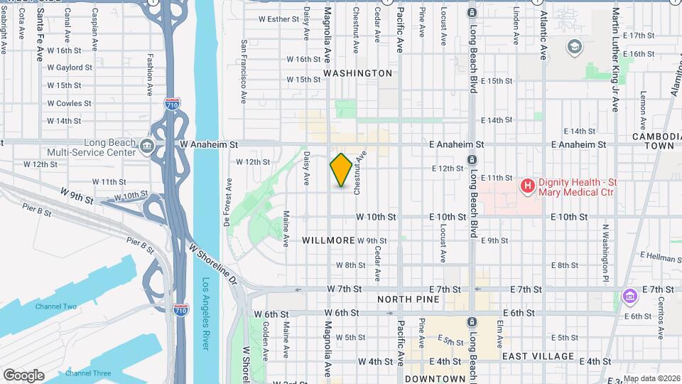 443 W 11th St Map and Location Details