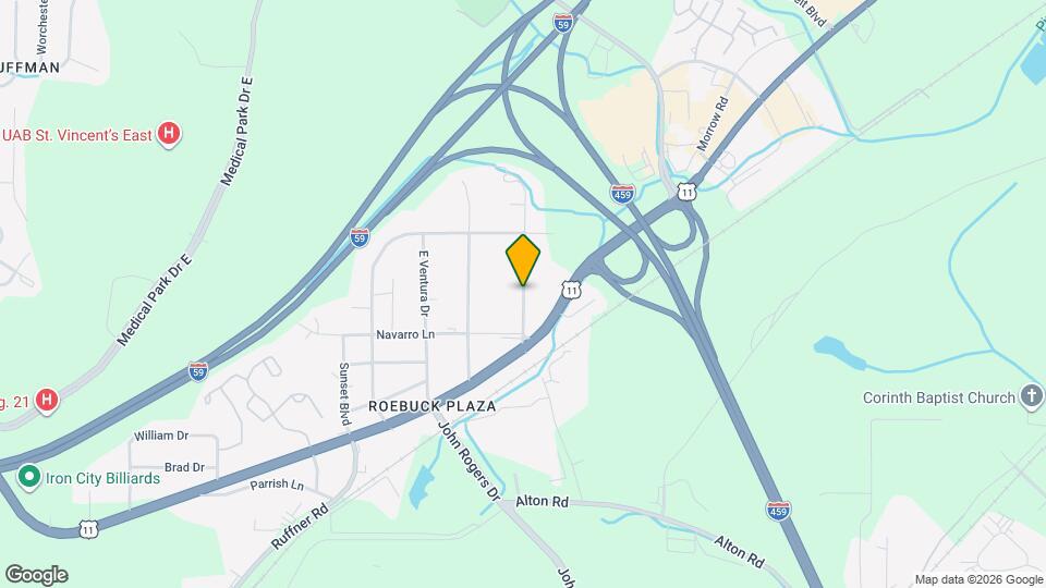 417 E Forest Dr Map and Location Details