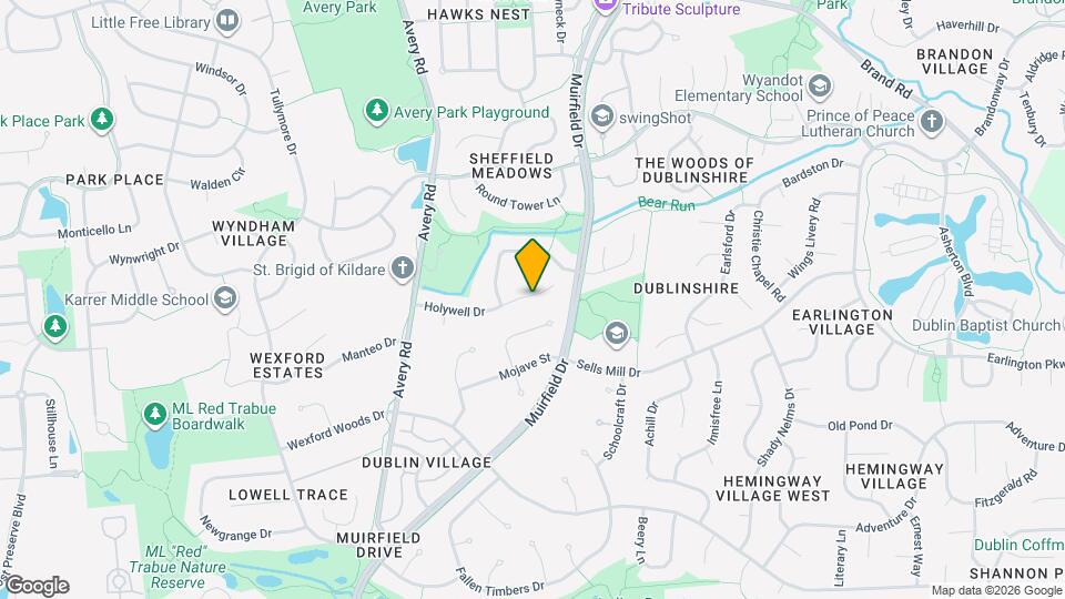 6041 Holywell Dr Map and Location Details