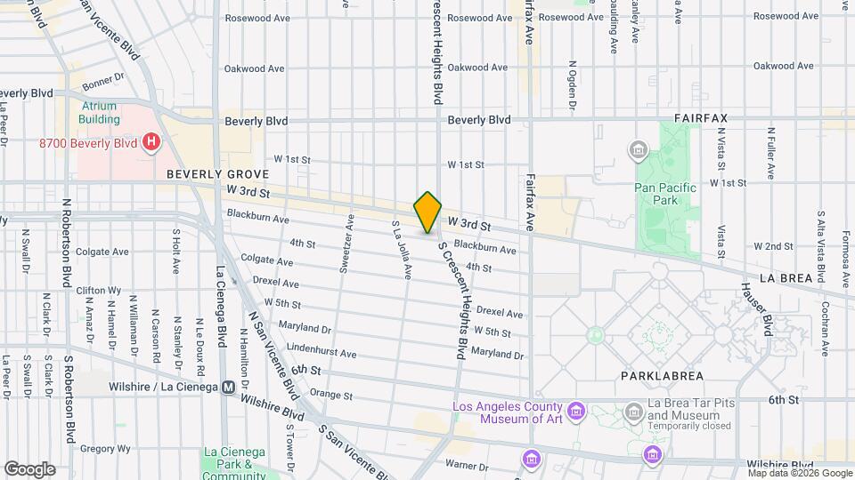 8124 Blackburn Ave Map and Location Details