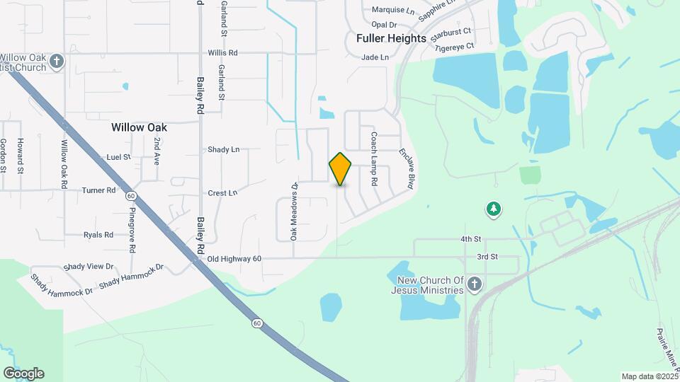 2728 Oak Hammock Loop Mapa y Detalles de la Ubicación