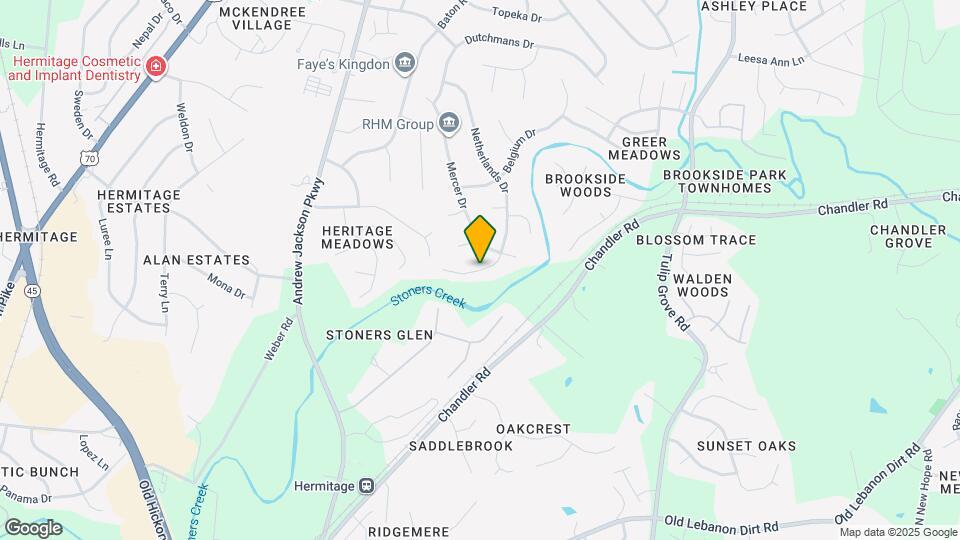 833 Netherlands Dr Map and Location Details