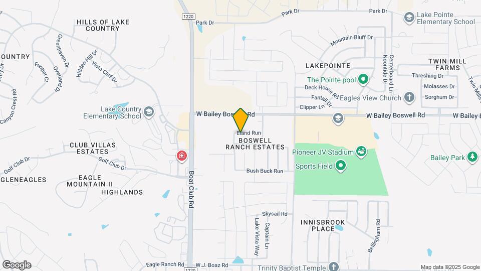 6313 Eland Run Map and Location Details