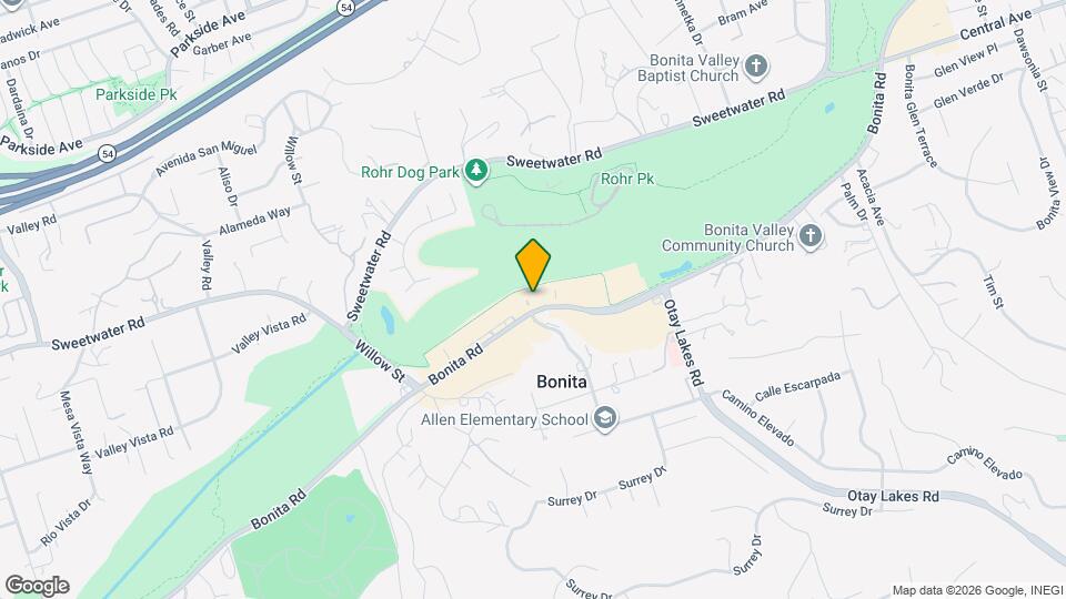 4221 Bonita Rd Map and Location Details