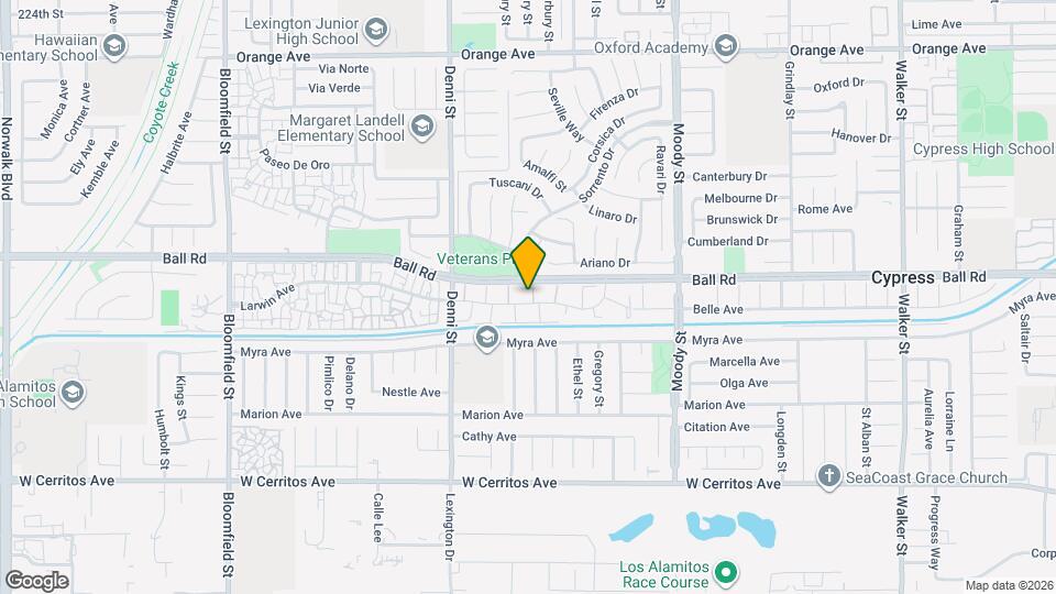 4661 Larwin Ave Map and Location Details