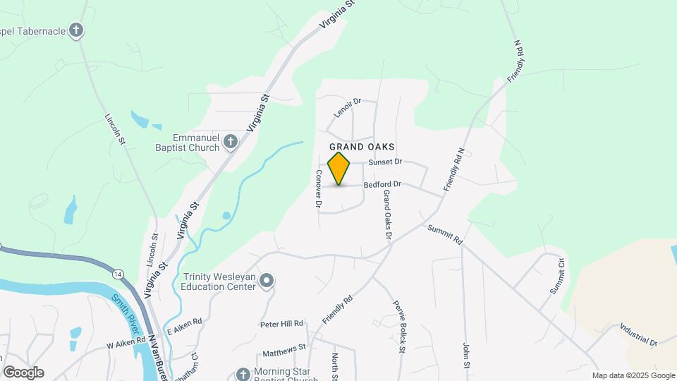 214 Bedford Dr Map and Location Details