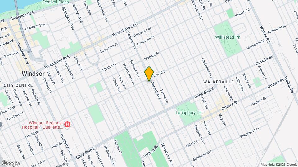 1029 PARENT Map and Location Details