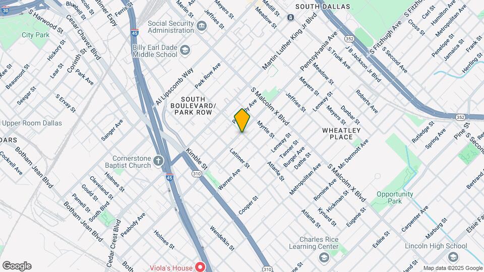 2530 Pennsylvania Ave Map and Location Details