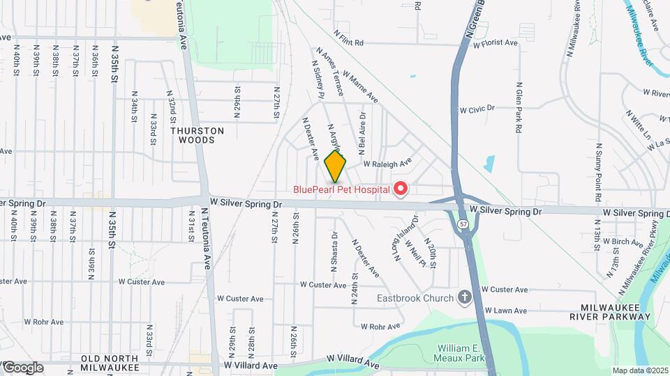 5624 N Dexter Ave Map and Location Details